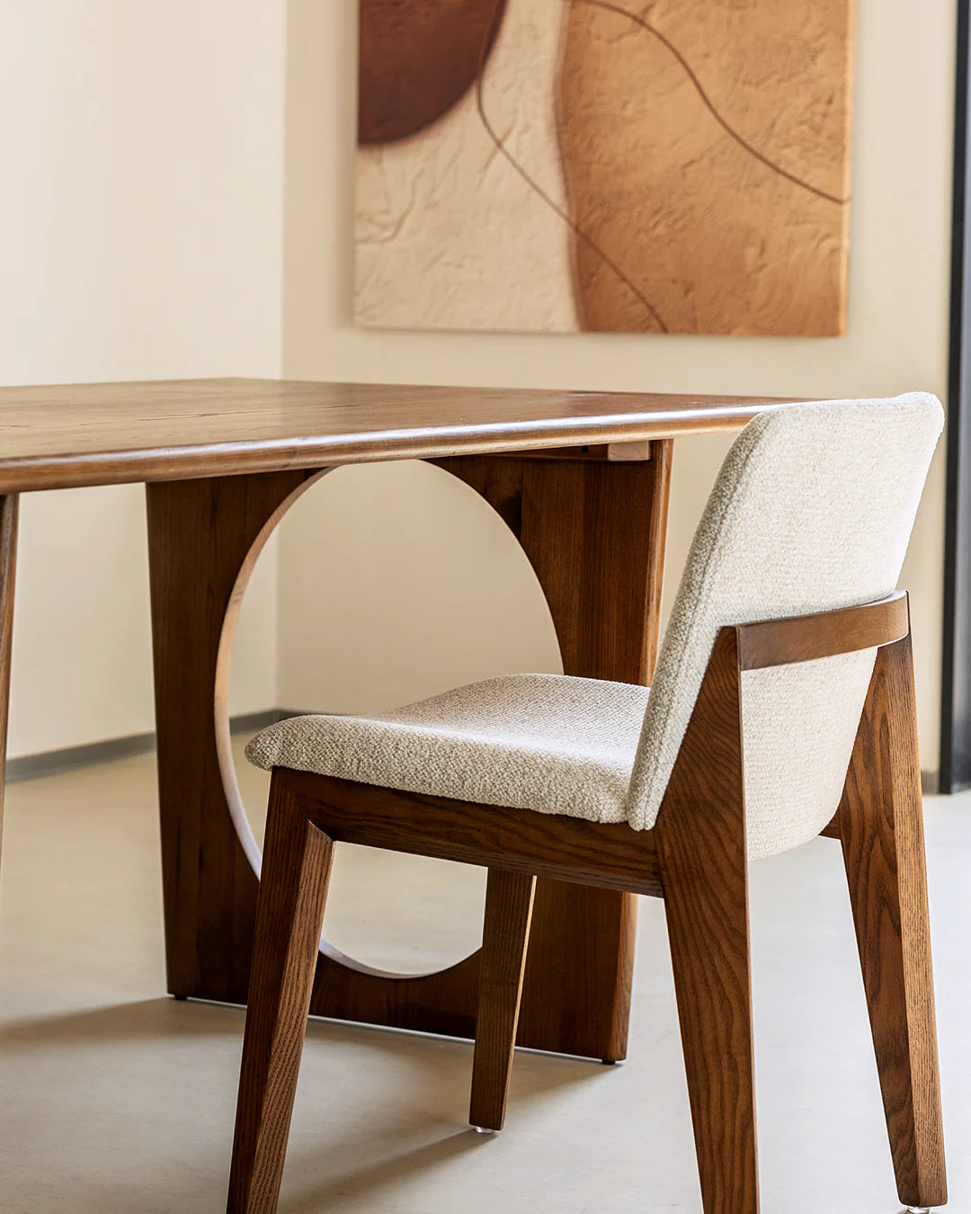 Wooden Chair Maura - Walnut