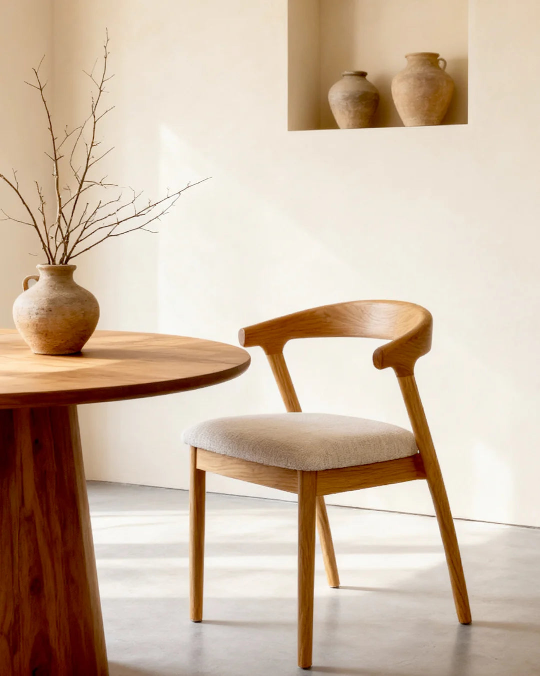 Wooden Chair Guinevere - Natural