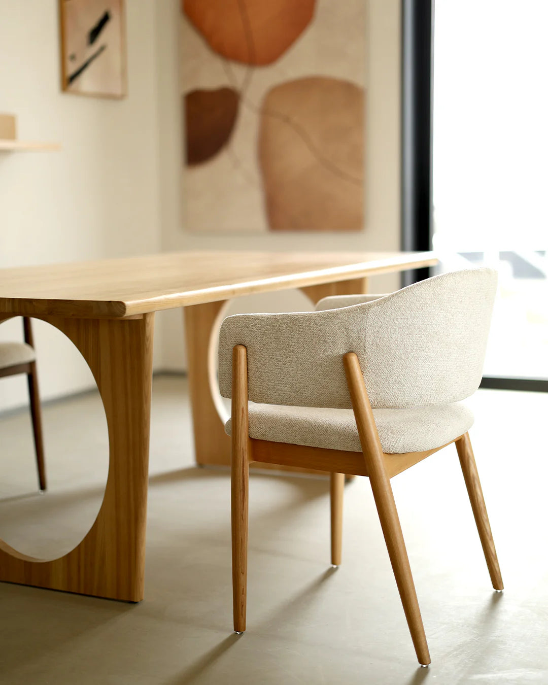 Wooden Chair Bernice - Natural