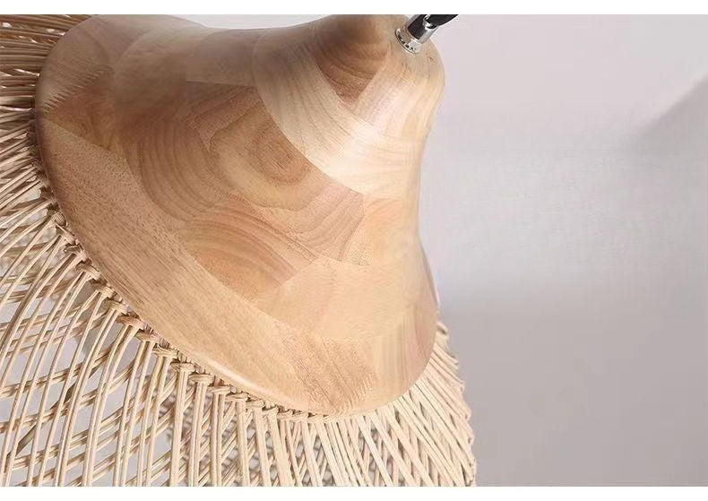 Japanse stijl rotan hanglampen Wabi-sabi