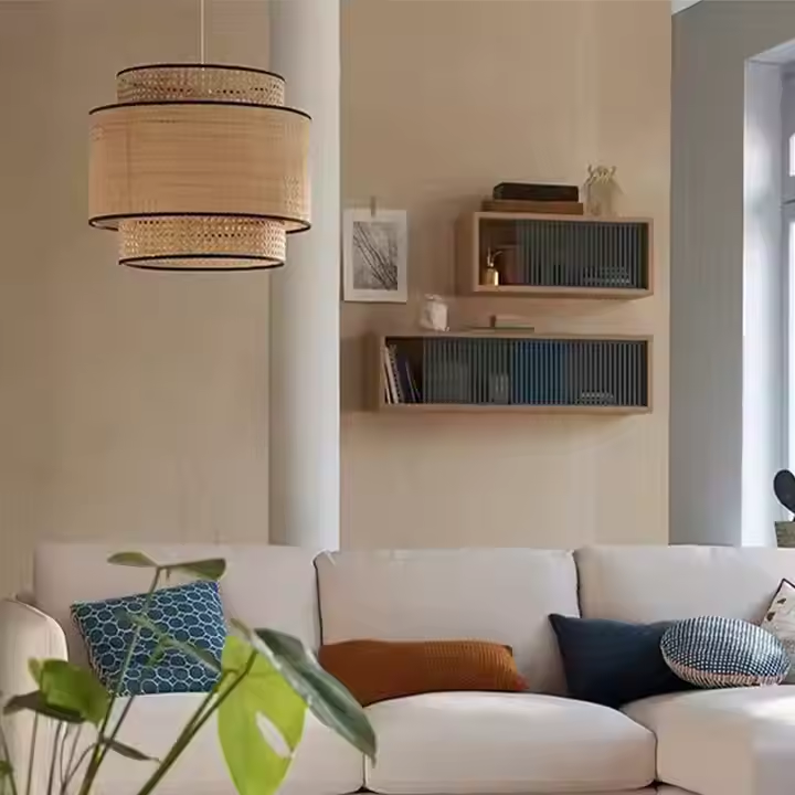 Handgemaakte Natuurlijke Bamboe Hanglamp