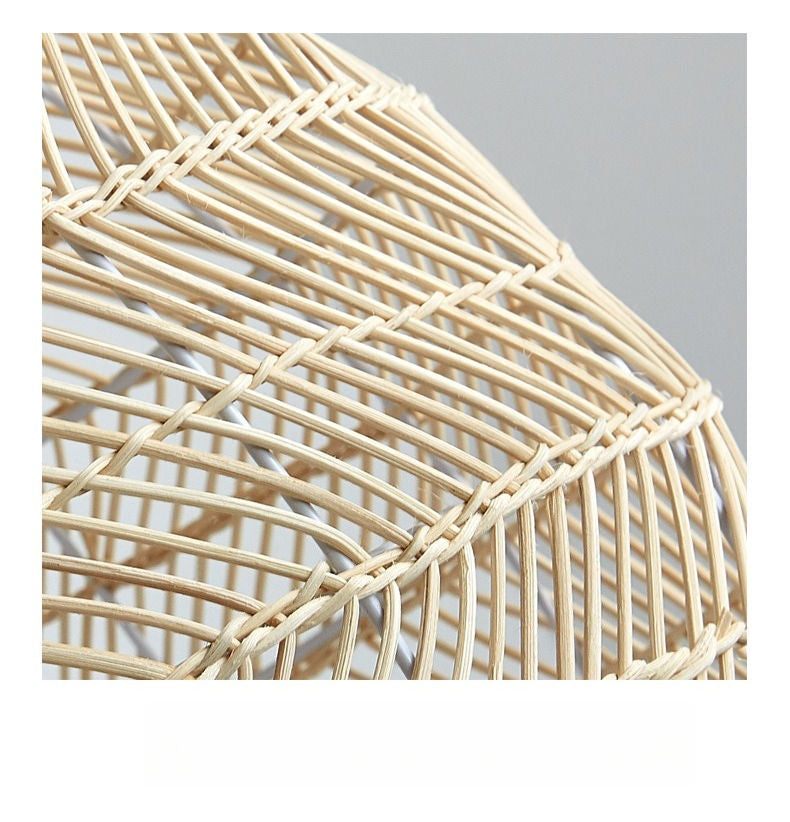 Handgemaakte Led Bamboe Rotan Hanglamp